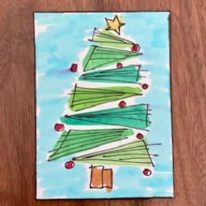 Wonky Lil Christmas Trees