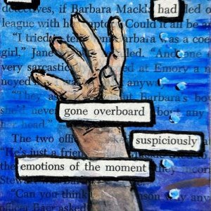 Blackout Poetry - Overboard