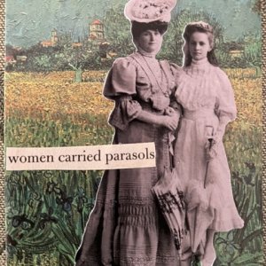 Women Carried Parasols