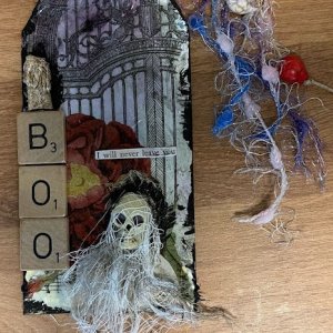 Halloween Art Tag Swap