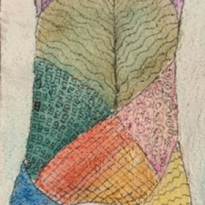 Abstract Watercolor Pencil Swap