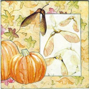 Pumpkin & Maple Whirlygigs
