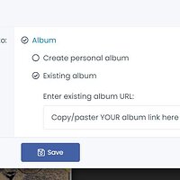 move item -  to Existing Album