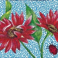 Sunflower Season  Swap - Ladybug