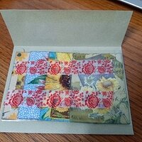 Packing your ATCs - with washi tape sized to small 4x5 envie
