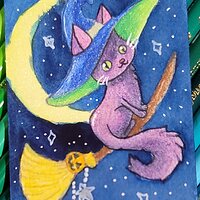 witchy cat