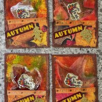 Inspired by Autumn swap cards