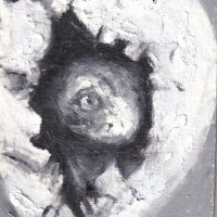 Oil sticks (on gesso)
