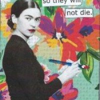 Finding Frida - with brush