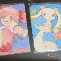 Madoka and Kyubey