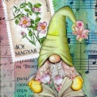 ED Atart Flower Book Gnome