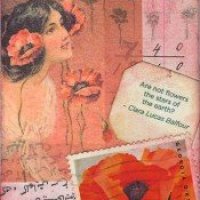 Tea Tag Swap - Stars of the earth