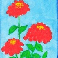 Color Cube #022 - Zinnia