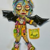 Things with Wings ~ Creepy Paper Doll Swap ~ Due September 29, 2025