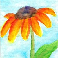 Single Sunflower