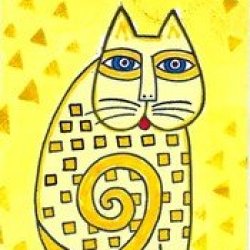 HC athon Mood Cat-Yellow