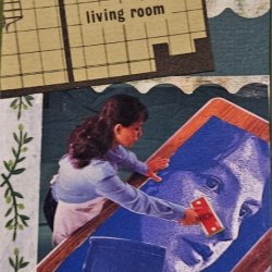 Indeed- thought Sylvia, having Olivia trapped in the phantom zone as a wall hanging really does tie the living room together