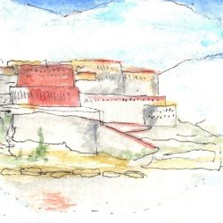 Art Show Submission:  Potala Palace, Tibet