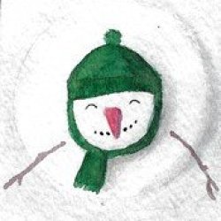 Seventh Color Cube Snowperson