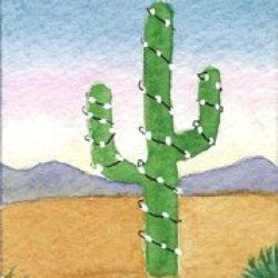 PC Lighted Cactus