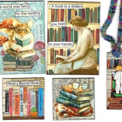 Book and Reading Trio Swap
