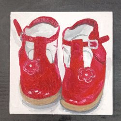Red Canvas Shoes