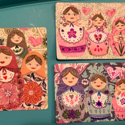 Matryoshka Dolls Swap Cards