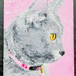 "Peanut", 5x7, oil on panel