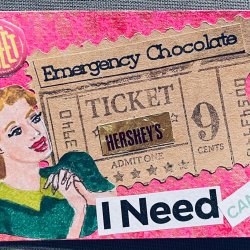 Ticket for emergency chocolate