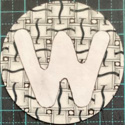 Zentangled ATCoins - V, W, X 2/3