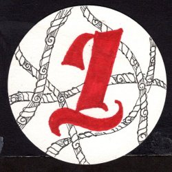 Zentangled Coins Y, Z, #1 - #1