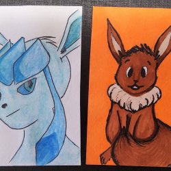 Glaceon & Eevee