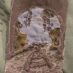 The end of a train tunnel