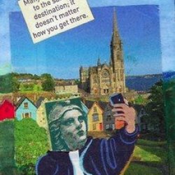 Postage Stamp folks - selfie