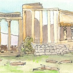Let's Go Digging:  Erechtheion at Acropolis,Athens, Greece
