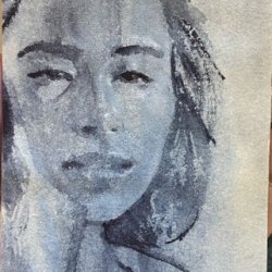 Rosa’s titanium white (and Indigo).jpeg