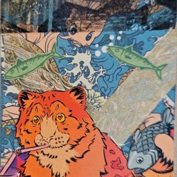 Yes, thought Mr. Crushfuzz, Fluffy's Fish and Froth was the purrfect date spot!