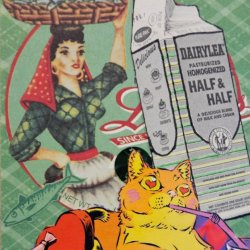 Yes, thought Ms. Mellow Lemoncello,  Lucinda kept the fish flying and the milk frothing at this purrfect date spot!