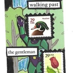 "At the Park"--Postage Stamp People 3 Swap