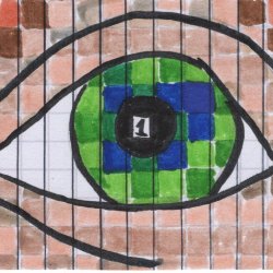 ATC 0125 Number One in my Eye.jpg