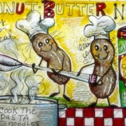 HAND DRAWN ONLY MMH 3x5" RECIPE CARD TRADE--come and join us - ongoing, all invited.