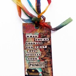 Artsy Leftover Bookmarks