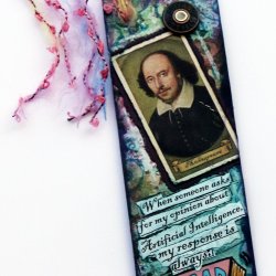 Artsy Leftover Bookmarks