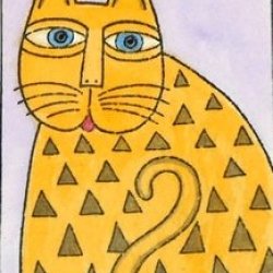 big yellow cat
