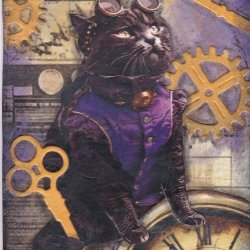Purple Steampunk Cat  Victoria Day athon 07.jpg