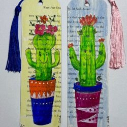 For the Artsy Leftovers Bookmarks Swap
