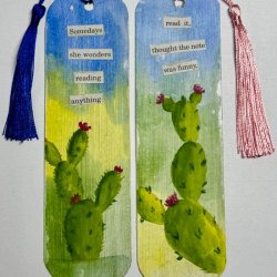 For the Artsy Leftovers Bookmarks Swap