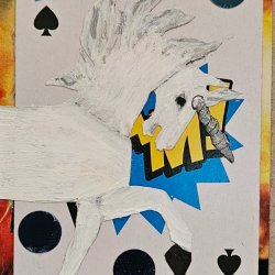 Ace of Spades unicorn