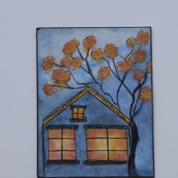 "Blue Cabin in the Blue Mountains"