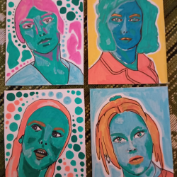 HD/HP women's faces
